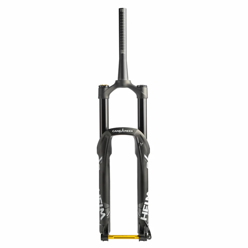 Cane Creek Fourche Helmet Air Suspension - 27.5'' - 160mm - Conique - 15x110 Boost - Noir 1 Cane Creek Fourche Helmet Air Suspension - 27.5'' - 160mm - Conique - 15x110 Boost - Noir