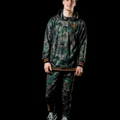 LOOSE RIDERS Sweat à Capuche En Laine Polaire - Classic Camo -Vélos Soldes 9176 6b