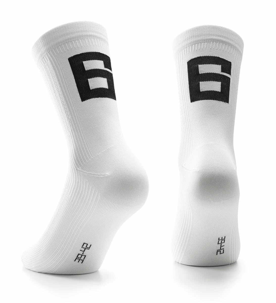 Assos Chaussettes Poker No.6 - Holy White 1 Assos Chaussettes Poker No.6 - Holy White