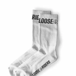 LOOSE RIDERS Chaussettes Techniques - Blanc Classique