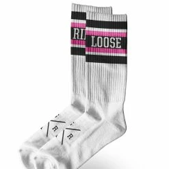 LOOSE RIDERS Chaussettes Techniques - Pink White