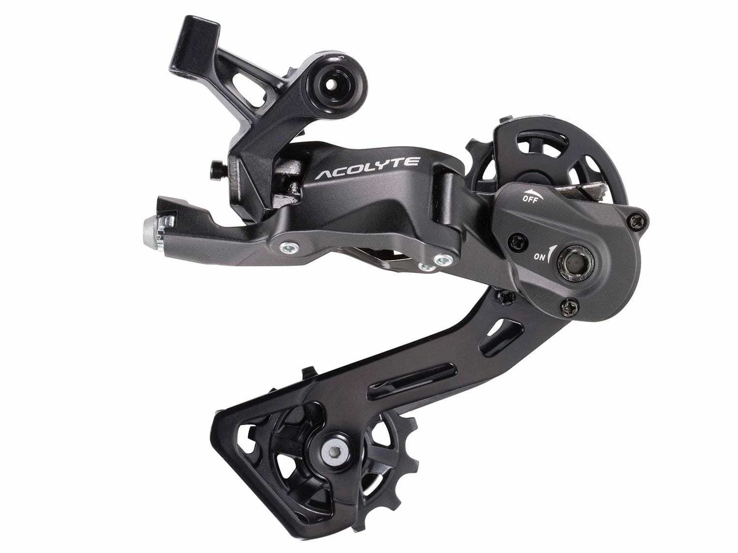MICROSHIFT Dérailleur Acolyte Cage Moyenne 1x8 Speed - Black 1 MICROSHIFT Dérailleur Acolyte Cage Moyenne 1x8 Speed - Black
