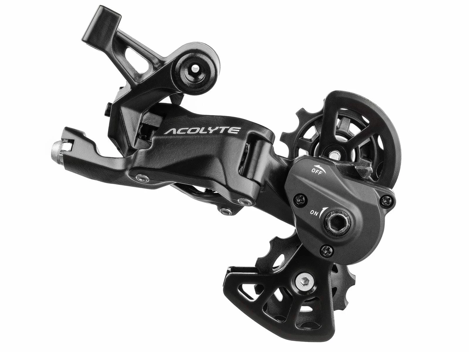 MICROSHIFT Dérailleur Acolyte Cage Courte 1x8 Speed - Black 1 MICROSHIFT Dérailleur Acolyte Cage Courte 1x8 Speed - Black