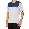 100% Airmatic Short Sleeve Jersey - Grey/Midnight