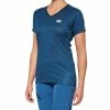 100% Airmatic Womens Short Sleeve Jersey - Slate Blue