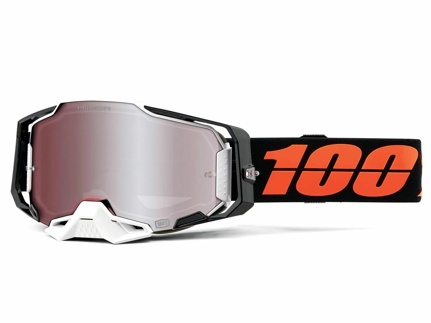 100% Armega HiPER Goggle - Lentille Miroir - Blacktail 1 100% Armega HiPER Goggle - Lentille Miroir - Blacktail