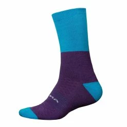 Endura Chaussettes D'hiver En Mérinos BaaBaa - Electric Blue