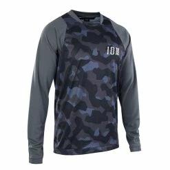 ION Bike Tee Scrub Manches Longues - Grey