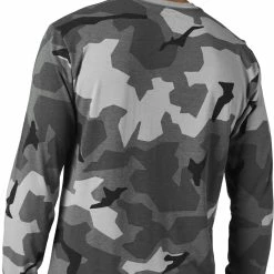 Fox Racing Tee Bnkr LS Tech Noir Camo -Vélos Soldes BnkrLSTechTeeBlackCamo 2