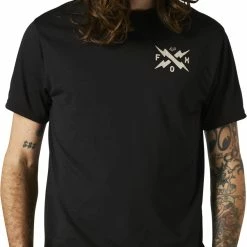 Fox Racing Tee Calibrated SS Tech Noir