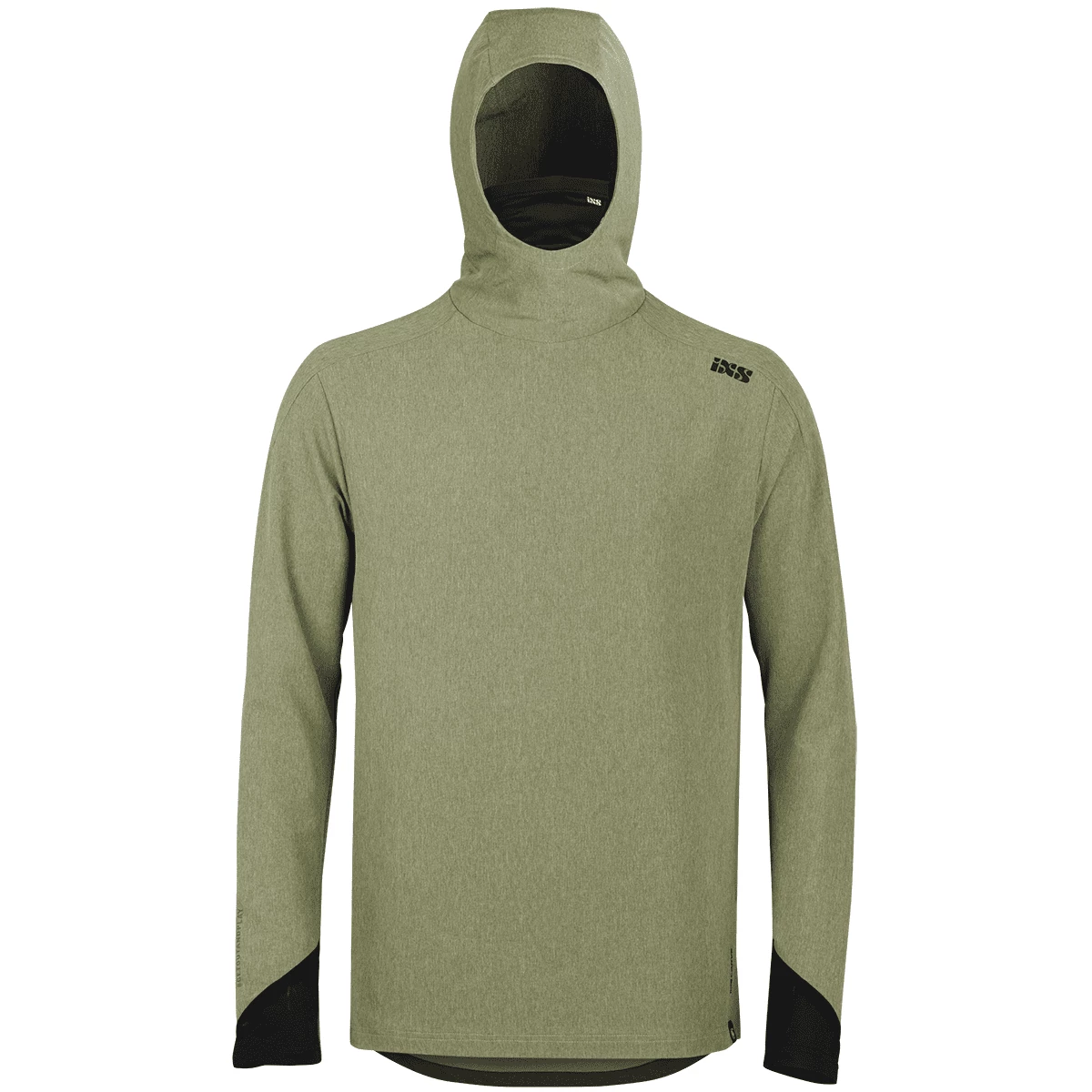 IXS Carve Digger Hooded Jersey Olive 4 IXS Carve Digger Hooded Jersey Olive – Image 4