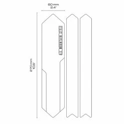 AMS - All Mountain Style Protecteur De Patte D'oie - Structure Alvéolaire Noir -Vélos Soldes Chain 1