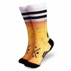 LOOSE RIDERS Chaussettes ''Cheers'' - Jaune