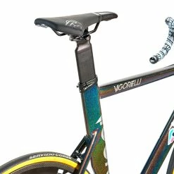 Cinelli Kit Cadre Vigorelli - Rainbow 9 Cinelli Kit Cadre Vigorelli - Rainbow -Vélos Soldes Cinelli Vigorelli Track Singlespeed Frameset Rainbow Grey6