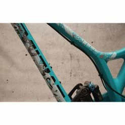 Dyedbro Kit De Protection Du Cadre - Tronçonneuse Blanc Mat -Vélos Soldes DBF11191 2