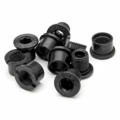 Race Face Pack De Boulons/écrous De Plateau - 2 Vitesses - Aluminium - Noir