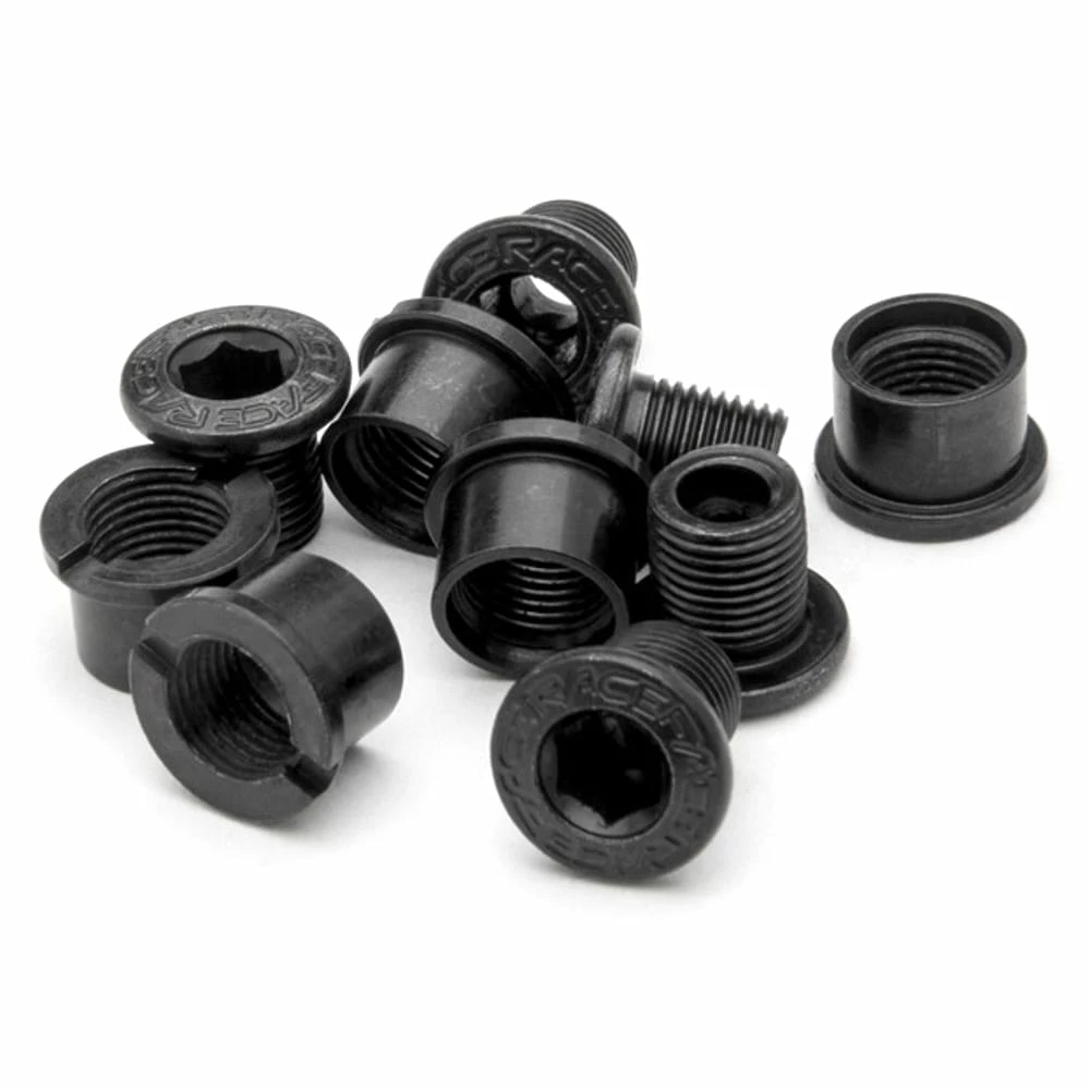 Race Face Pack De Boulons/écrous De Plateau - 2 Vitesses - Aluminium - Noir 1 Race Face Pack De Boulons/écrous De Plateau - 2 Vitesses - Aluminium - Noir