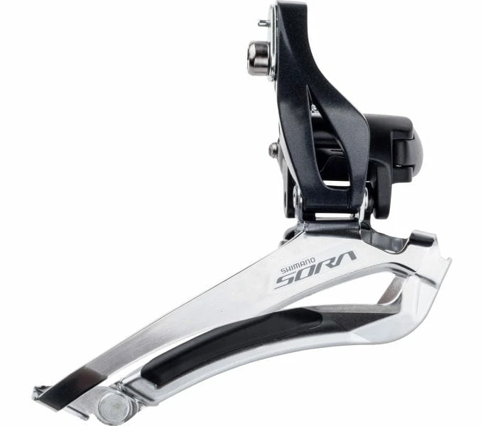 Shimano Dérailleur SORA FD-R3000 2x9 Vitesses DOWN SWING - Collier Haut 1 Shimano Dérailleur SORA FD-R3000 2x9 Vitesses DOWN SWING - Collier Haut