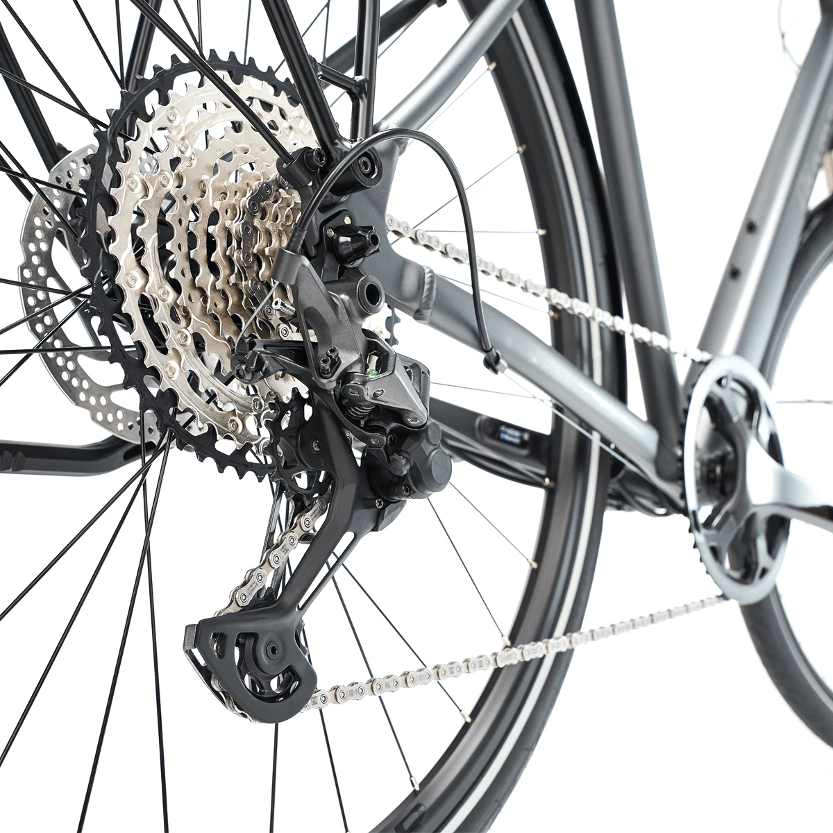 Diamant Rad Elan Grand Deluxe - Gris/Métallique 3 Diamant Rad Elan Grand Deluxe - Gris/Métallique – Image 3