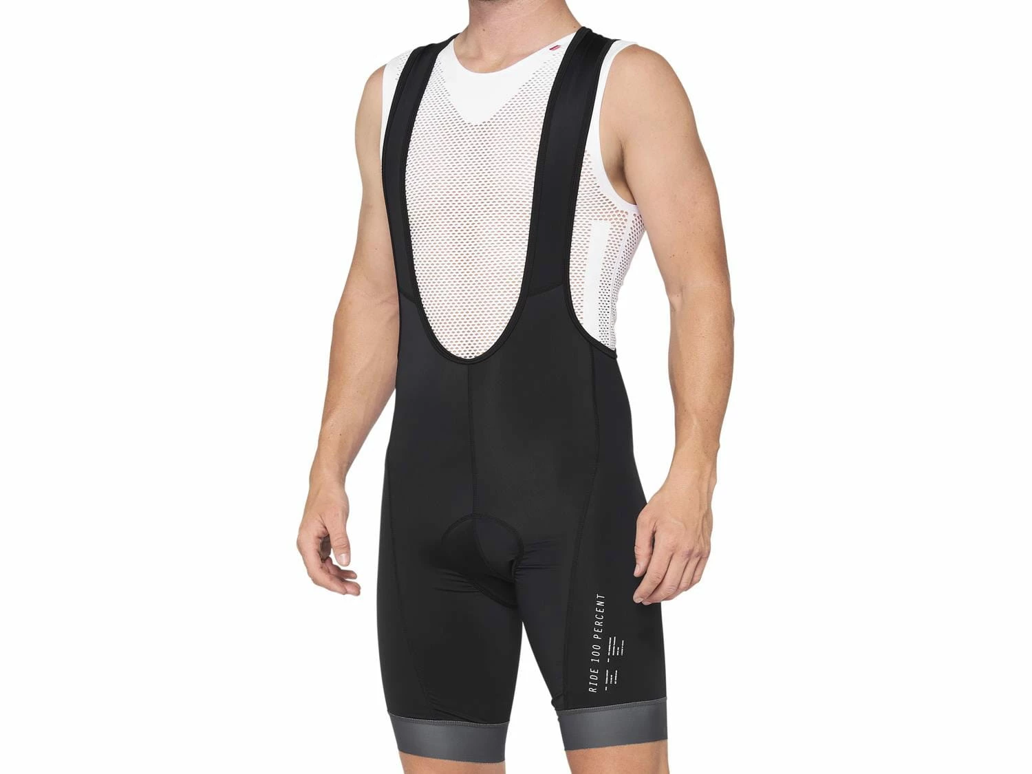 100% Exceeda Bib - Noir/Charcoal 1 100% Exceeda Bib - Noir/Charcoal