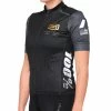 100% Exceeda Womens Jersey - Noir/Charcoal