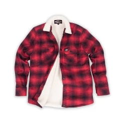 LOOSE RIDERS Veste En Flanelle - Rouge