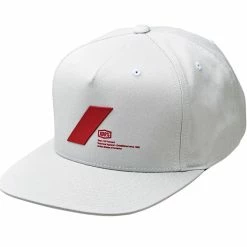 100% Casquette Forward LYP Fit Snapback - Gris Clair