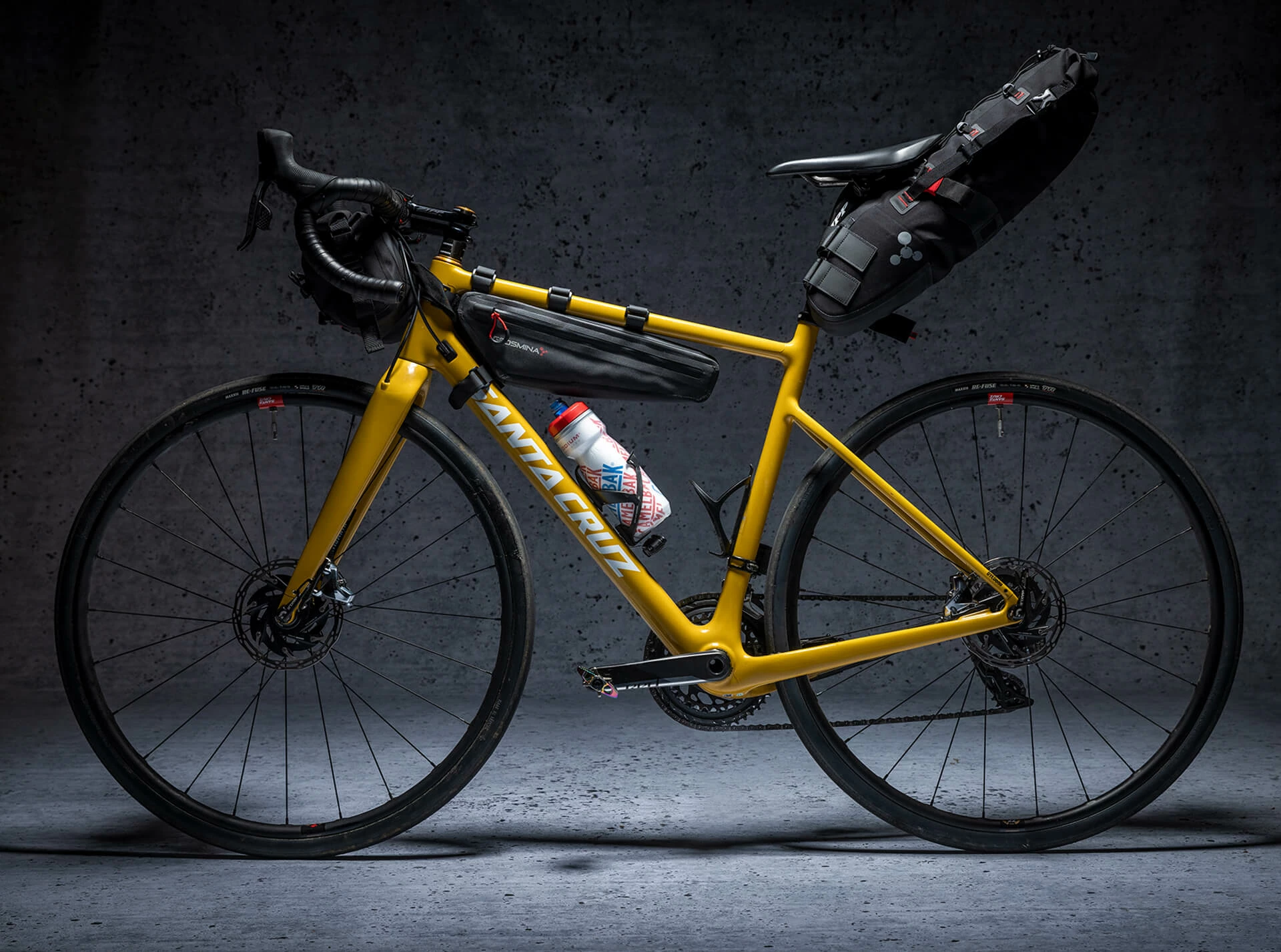 Dyedbro Kit De Protection De Cadre Gravel Clear - Black Gloss 2 Dyedbro Kit De Protection De Cadre Gravel Clear - Black Gloss – Image 2