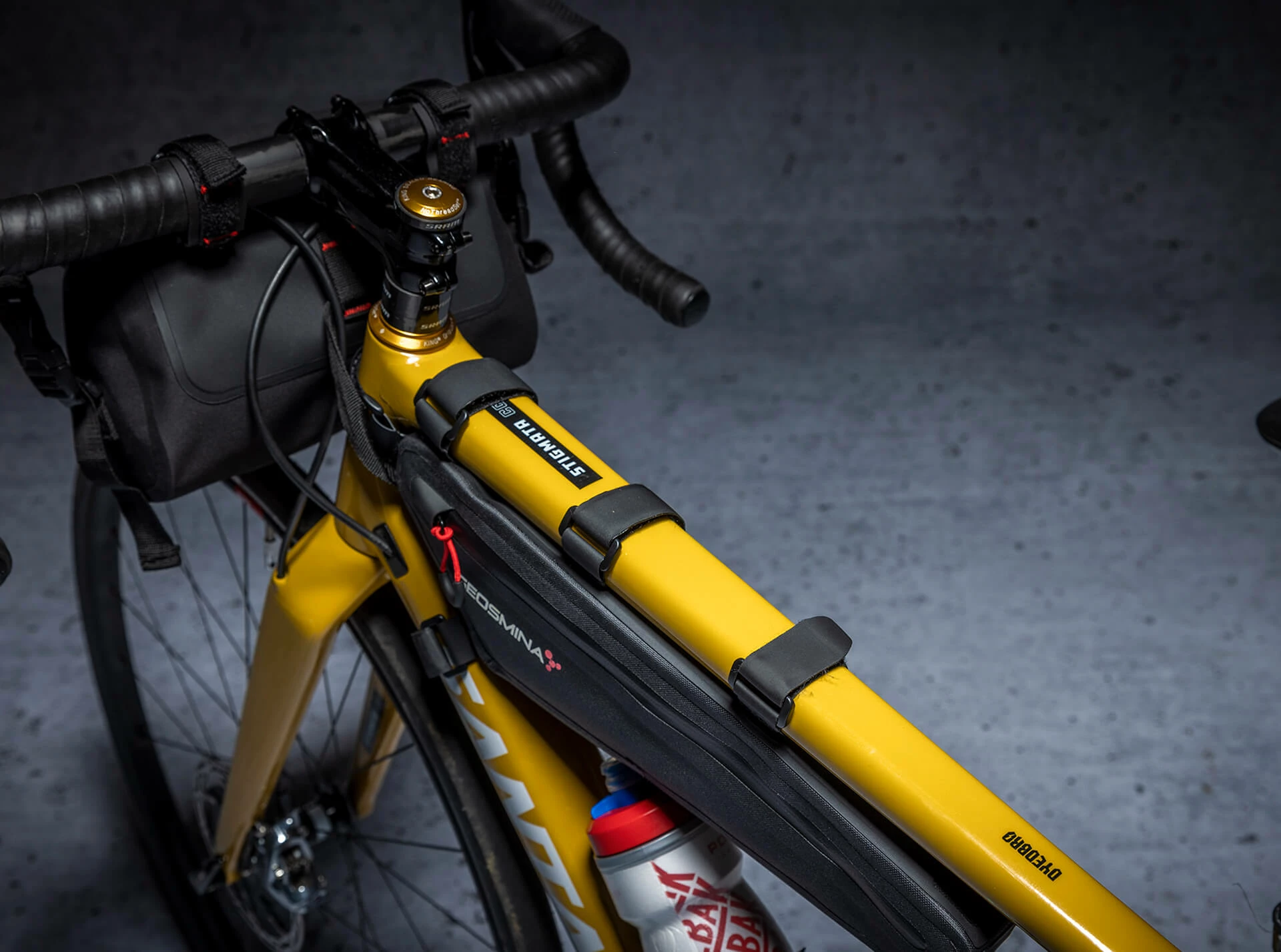 Dyedbro Kit De Protection De Cadre Gravel Clear - Black Gloss 4 Dyedbro Kit De Protection De Cadre Gravel Clear - Black Gloss – Image 4