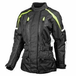 GMS Veste Femme Dayton - Noir-jaune Fluo-blanc