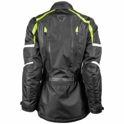GMS Veste Femme Dayton - Noir-jaune Fluo-blanc -Vélos Soldes GMSDamenJackeDayton schwarz gelbfluo weiss 3