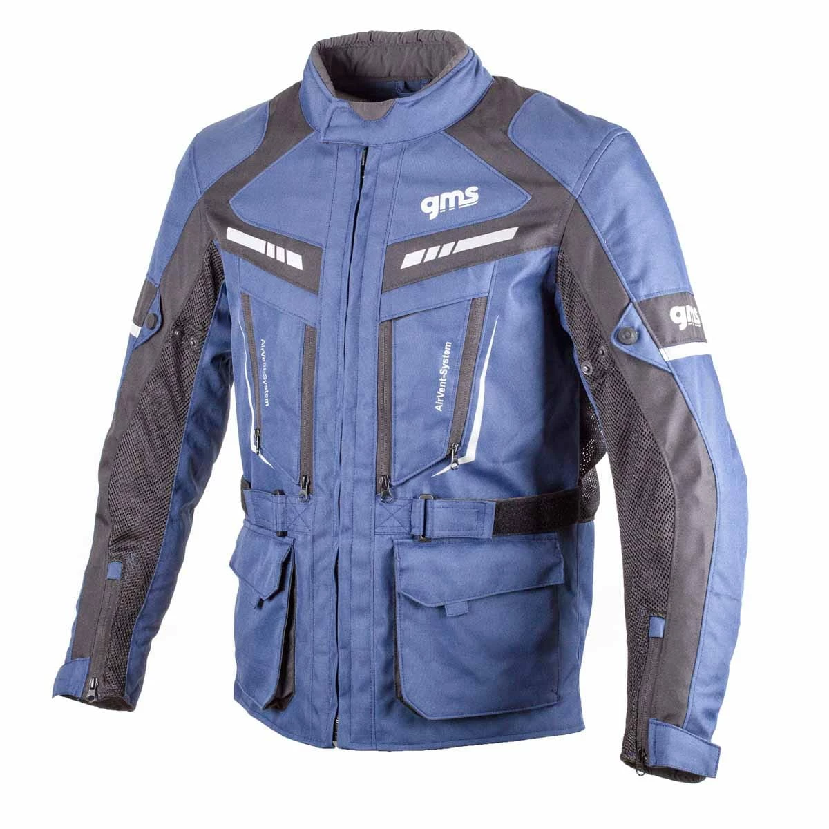 GMS Veste Track Light - Bleu-noir 1 GMS Veste Track Light - Bleu-noir