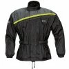 GMS Veste De Pluie Douglas - Noir-jaune Fluo