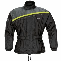 GMS Veste De Pluie Douglas - Noir-jaune Fluo