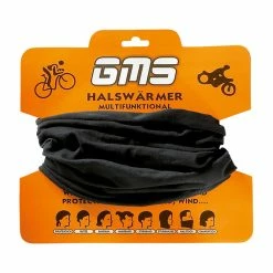 GMS Écharpe En Coton - Noir