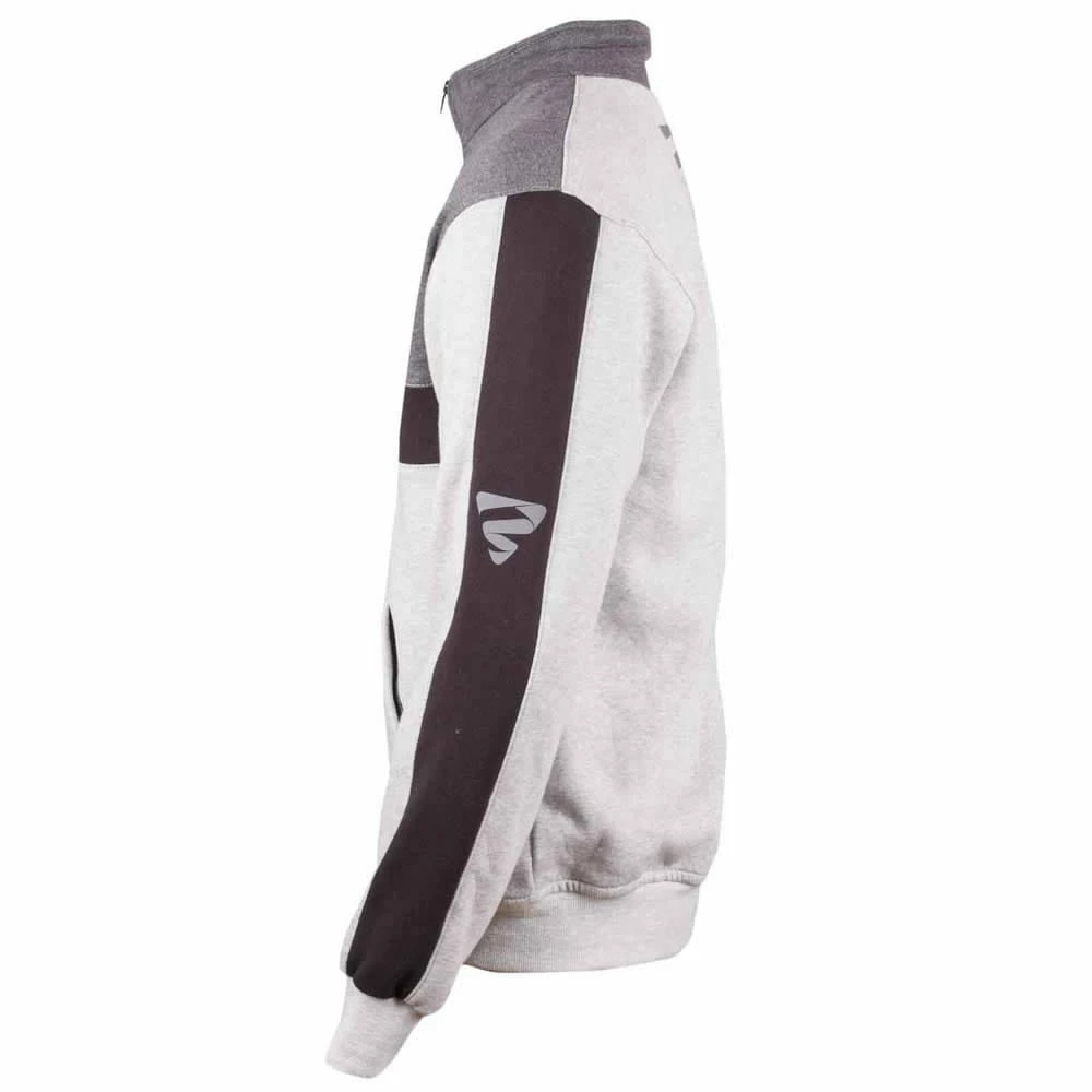 GMS Veste Sweat WOLF - Gris Clair-gris Foncé-noir 2 GMS Veste Sweat WOLF - Gris Clair-gris Foncé-noir – Image 2