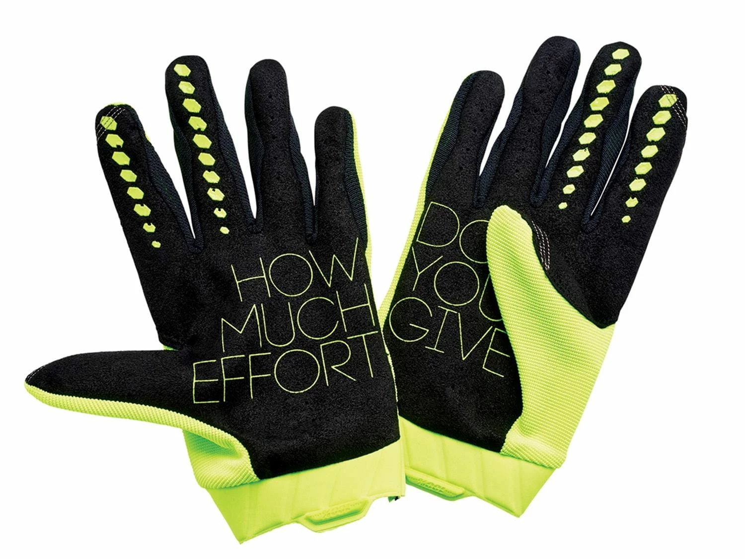 100% Gants Geomatic - Fluo Yellow 2 100% Gants Geomatic - Fluo Yellow – Image 2