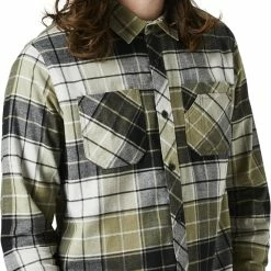 Fox Racing Grainz Utility Flannel Bark