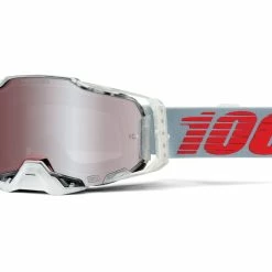 100% Lunettes De Protection Armega Anti Fog - Grey/Red/X-Ray