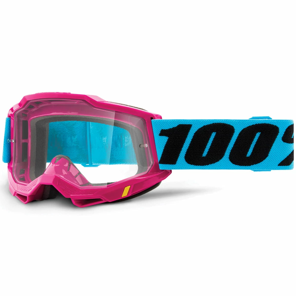 100% Lunettes De Protection Anti-buée Accuri Gen.2 Clear - Pink/Turquoise 1 100% Lunettes De Protection Anti-buée Accuri Gen.2 Clear - Pink/Turquoise