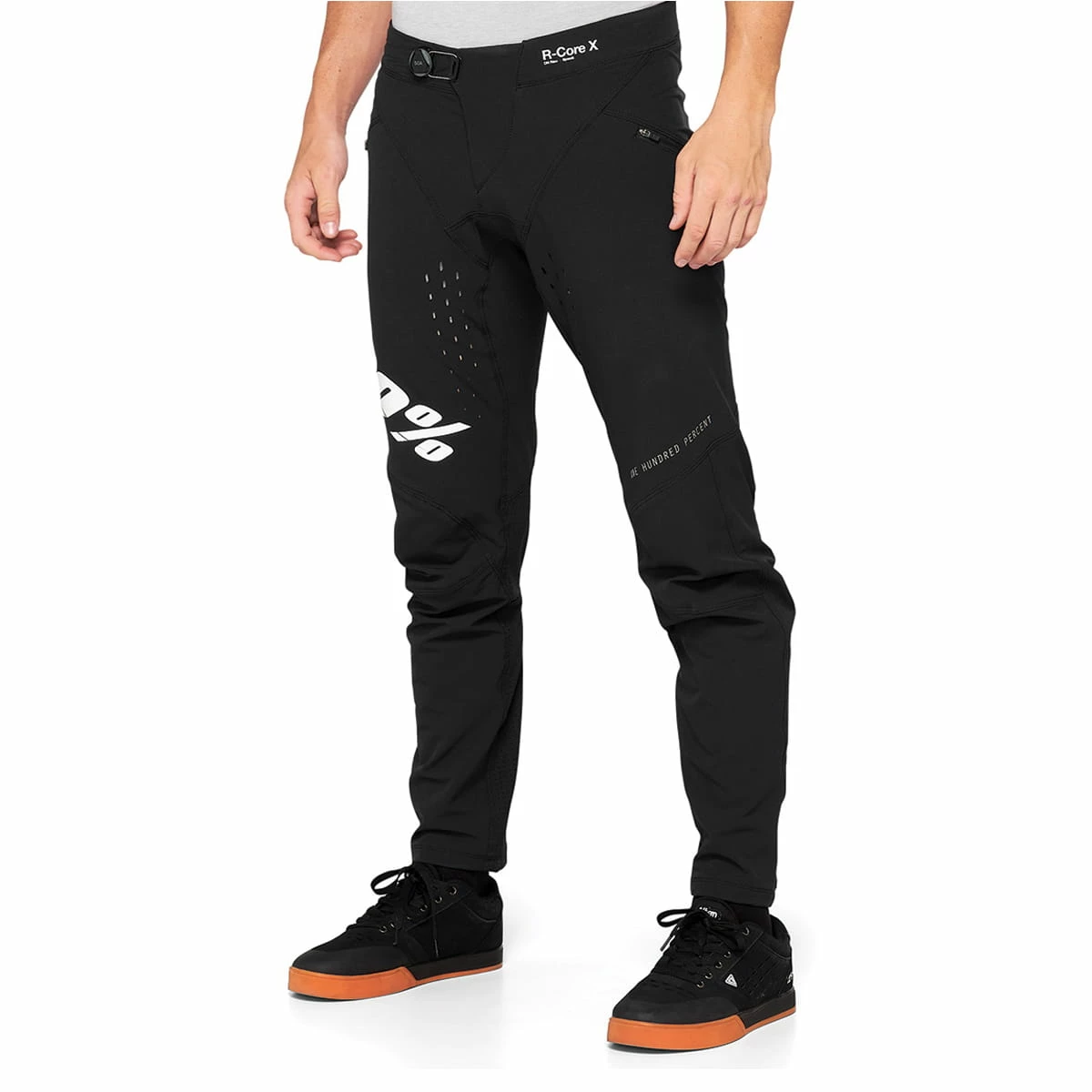 100% R-Core-X Pant - Pantalon - Noir/Blanc 1 100% R-Core-X Pant - Pantalon - Noir/Blanc