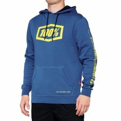 100% Burst - Chandail - Bleu Fédéral - Bleu/jaune