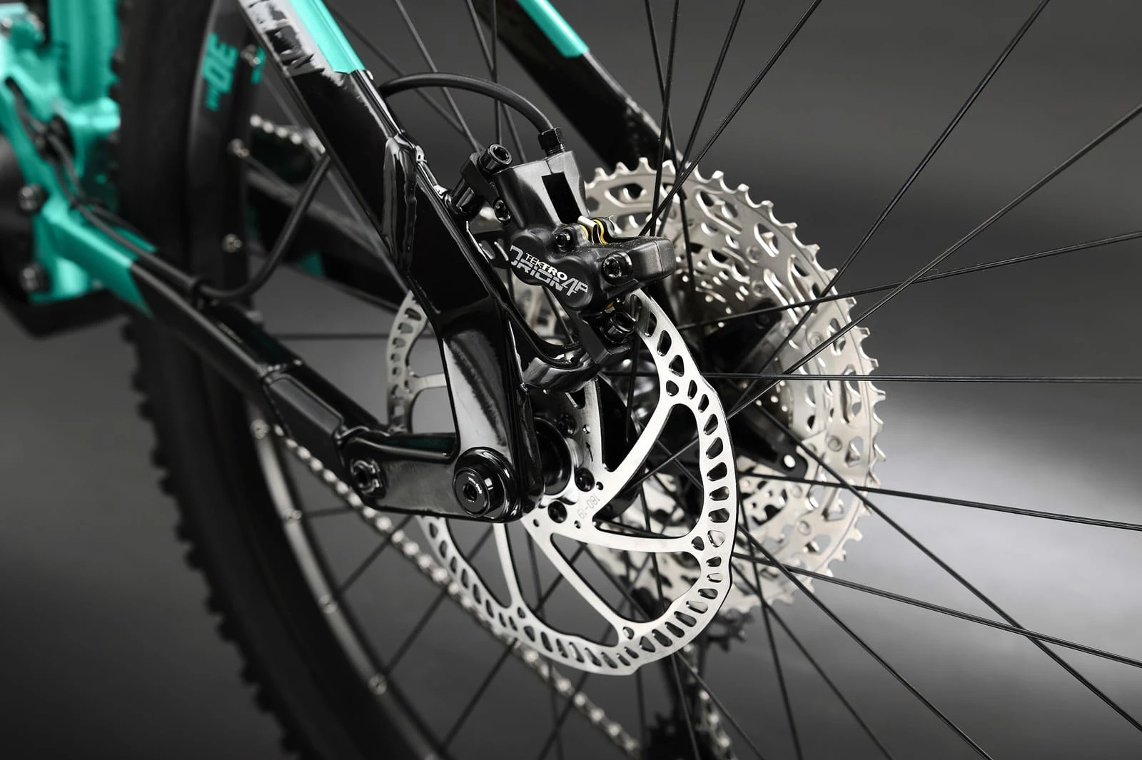 Haibike AllMtn 1 VTT Tout Terrain - Aquamarine / Black 6 Haibike AllMtn 1 VTT Tout Terrain - Aquamarine / Black – Image 6