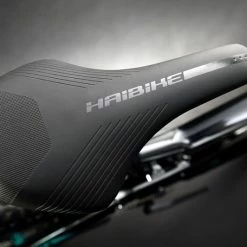 Haibike AllMtn 1 VTT Tout Terrain - Anthracite / Turqoise 16 Haibike AllMtn 1 VTT Tout Terrain - Anthracite / Turqoise -Vélos Soldes Haibike MY21 Detail Saddle AllMtn 1 anthracite