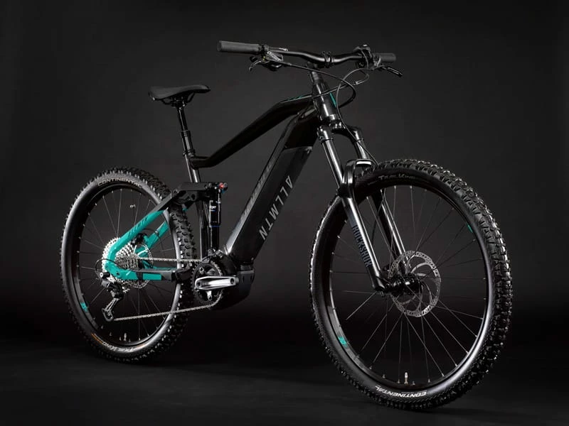 Haibike AllMtn 1 VTT Tout Terrain - Anthracite / Turqoise 2 Haibike AllMtn 1 VTT Tout Terrain - Anthracite / Turqoise – Image 2