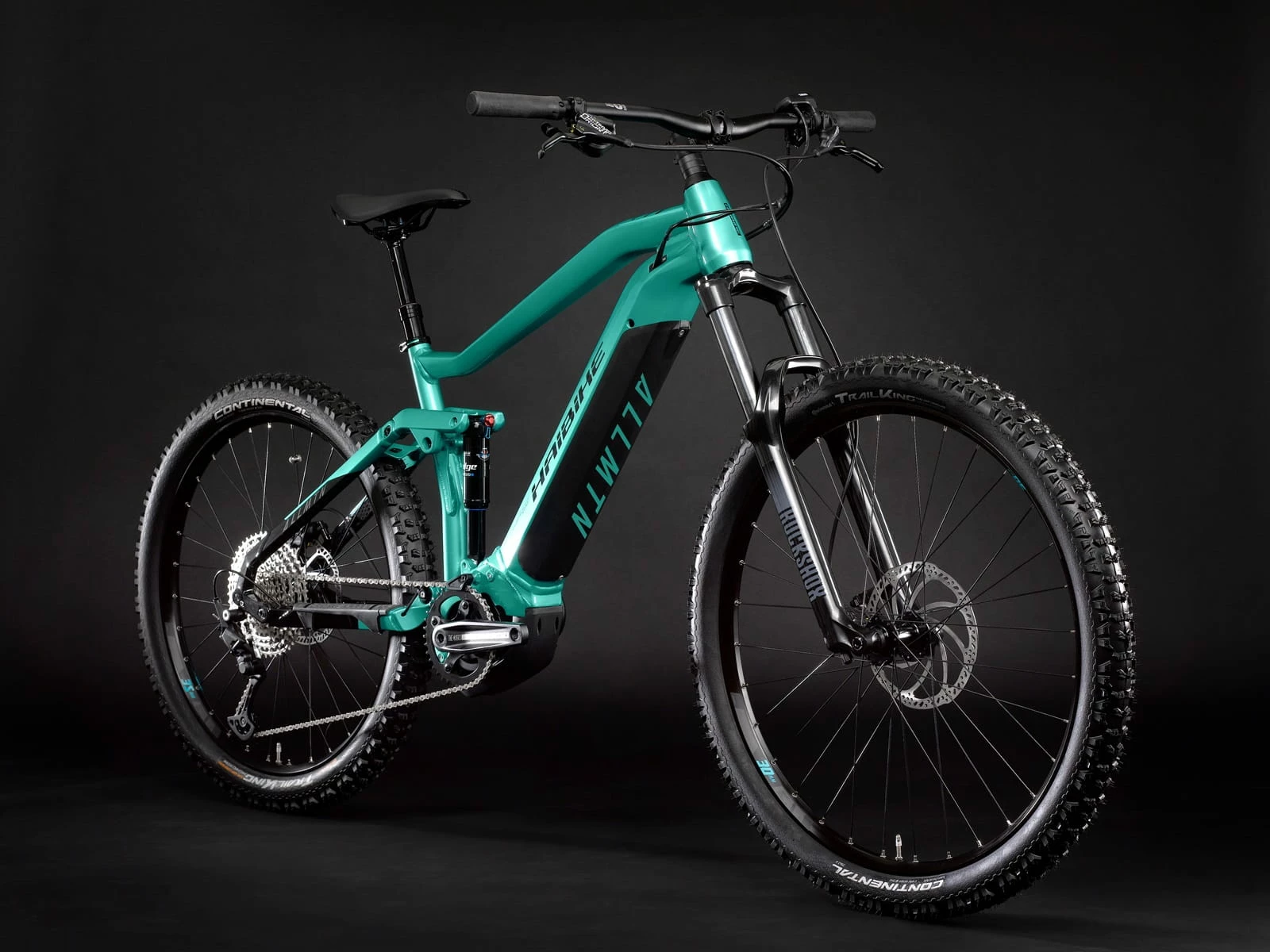 Haibike AllMtn 1 VTT Tout Terrain - Aquamarine / Black 2 Haibike AllMtn 1 VTT Tout Terrain - Aquamarine / Black – Image 2