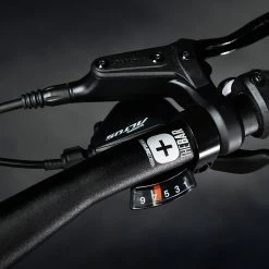 Haibike ALLTRACK Kids MTB Hardtail - Gloss Lime Crystal Red -Vélos Soldes Haibike MY22 Detail Brakes AllTrack Kids