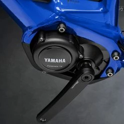 Haibike Trekking 4 Cadre Bas - Gloss Matte Blue Black -Vélos Soldes Haibike MY22 Detail Motor Trekking 4 LOW blue