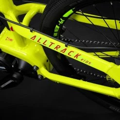 Haibike ALLTRACK Kids MTB Hardtail - Gloss Lime Crystal Red -Vélos Soldes Haibike MY22 Detail Rear AllTrack Kids
