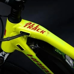 Haibike ALLTRACK Kids MTB Hardtail - Gloss Lime Crystal Red -Vélos Soldes Haibike MY22 Detail Top Tube AllTrack Kids